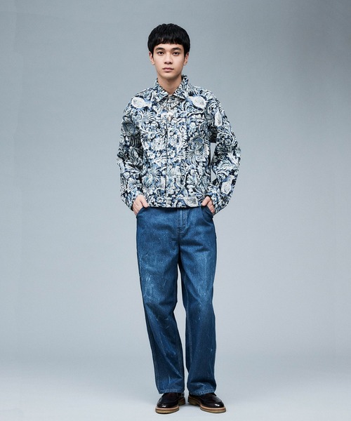 デニムジャケット gジャン 一部直営店・WEB限定「THE KYOTO BASSEN」1stジャケット メンズ レディースの画像
