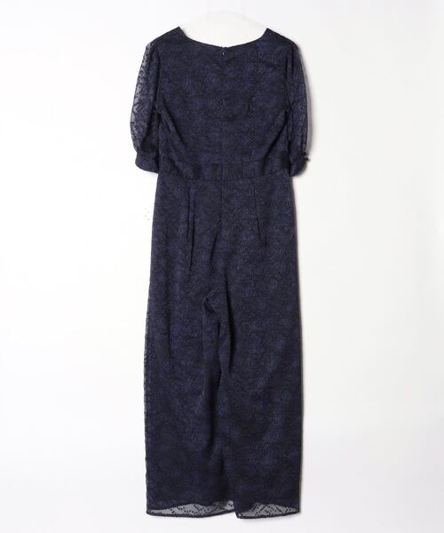 「kaene」 オールインワン 38 ネイビー レディース_画像2