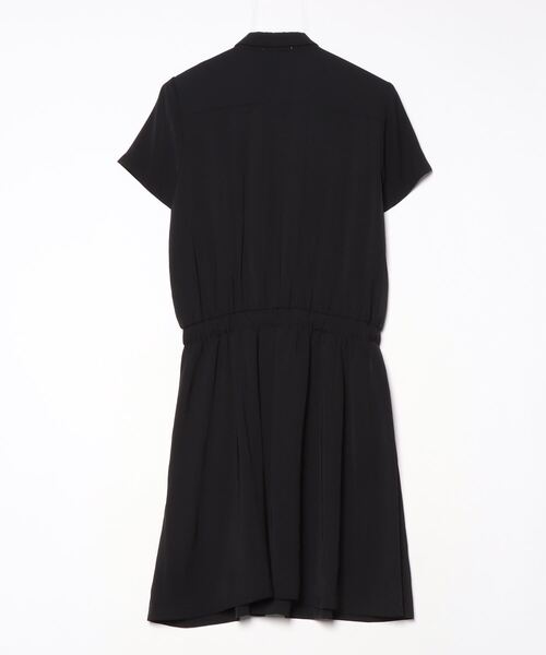 「PLAIN CLOTHING」 シャツワンピース FREE ブラック レディース_画像2
