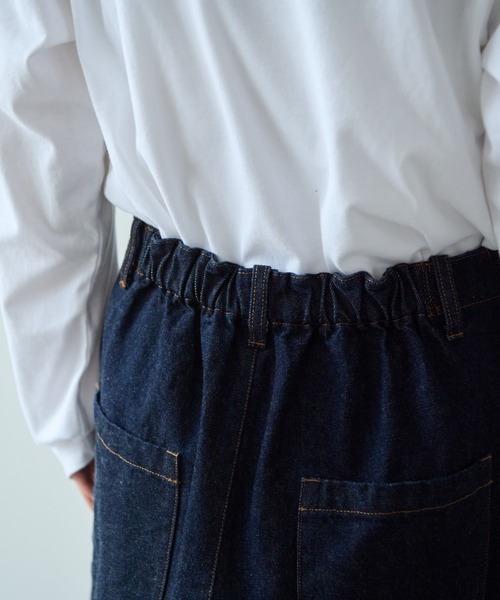 yuni ワイドパンツ ジーンズ デニム デニムパンツ 10oz denim cocoon