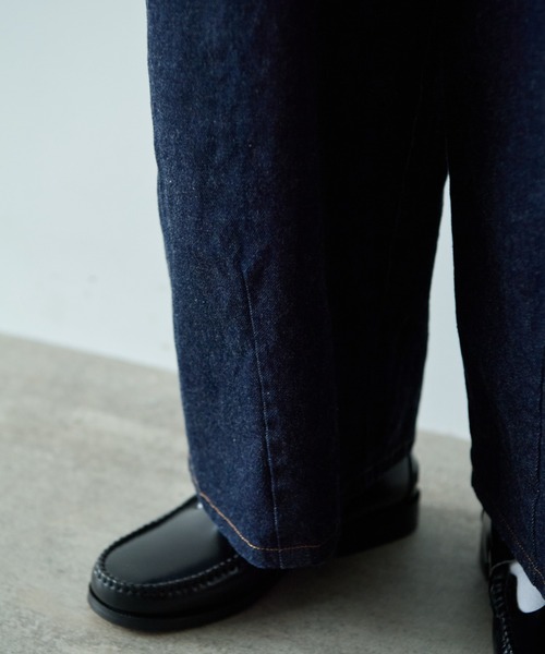 yuni ワイドパンツ ジーンズ デニム デニムパンツ 10oz denim cocoon