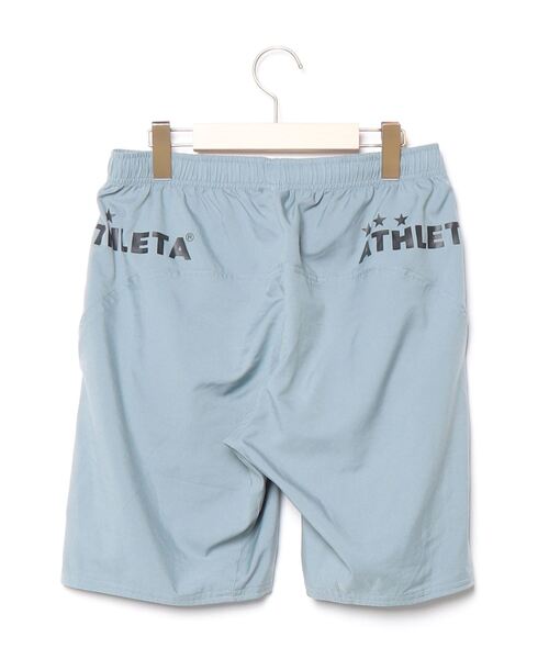 「ATHLETA」 刺繍ショートパンツ 0 グレー メンズ_画像2