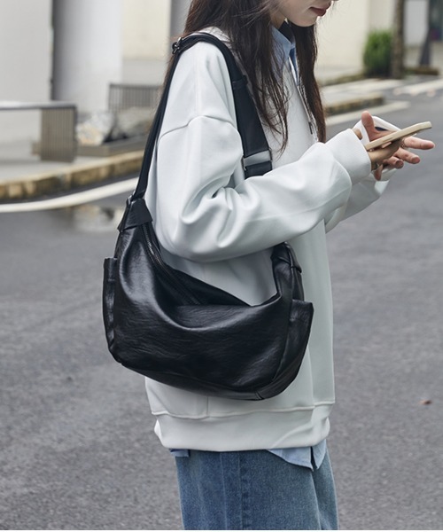 FREE STYLISTS ショルダーバッグ バッグ Y2K レザーショルダーバッグ