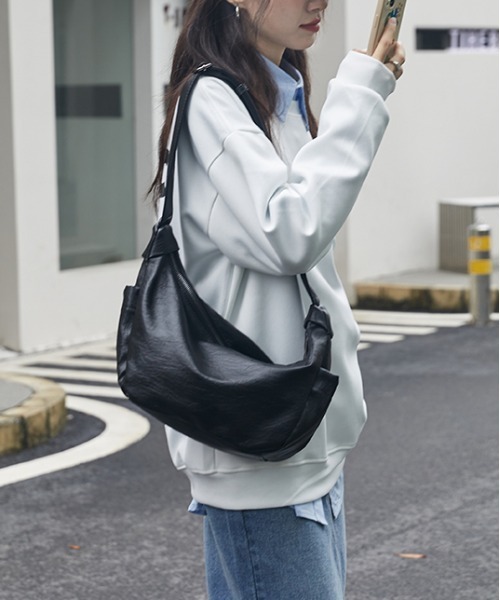 FREE STYLISTS ショルダーバッグ バッグ Y2K レザーショルダーバッグ