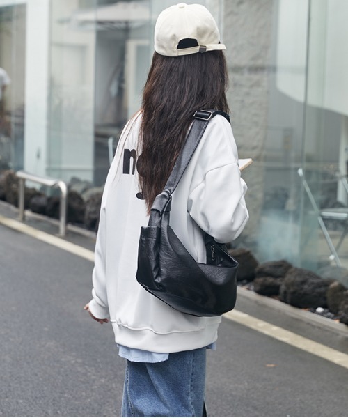 FREE STYLISTS ショルダーバッグ バッグ Y2K レザーショルダーバッグ