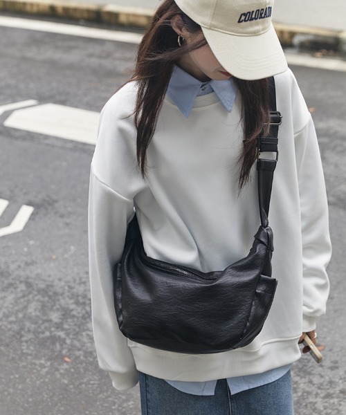 FREE STYLISTS ショルダーバッグ バッグ Y2K レザーショルダーバッグ