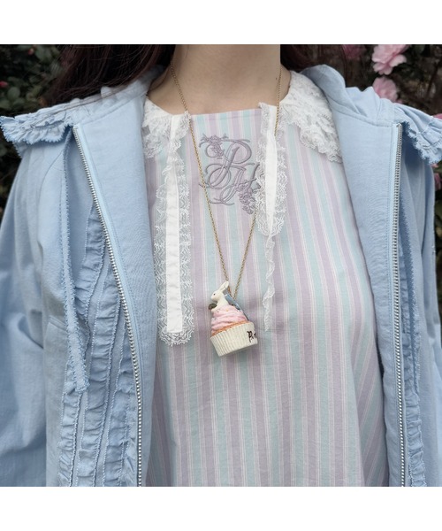PINK HOUSE（ピンクハウス） 半袖ワンピース フリー ピンク系その他