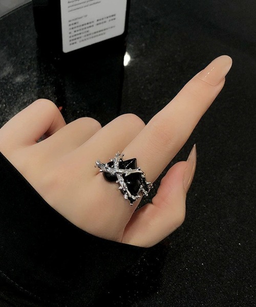 指輪 リング 「456737」ハート棘リング（RZ） レディース メンズ