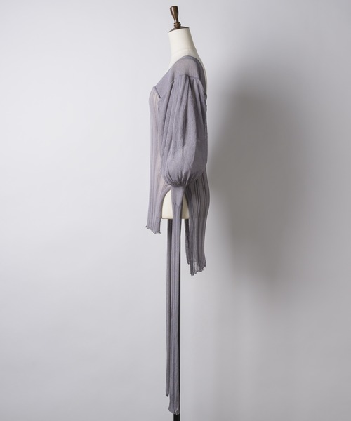 「J1U by LA BELLE ETUDE」 長袖ニット FREE ホワイト レディース_画像8