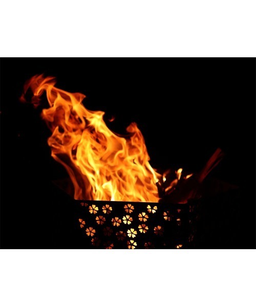 S'more 「 和柄6面焚火台 」 焚き火台＆横長天板＆収納袋セット