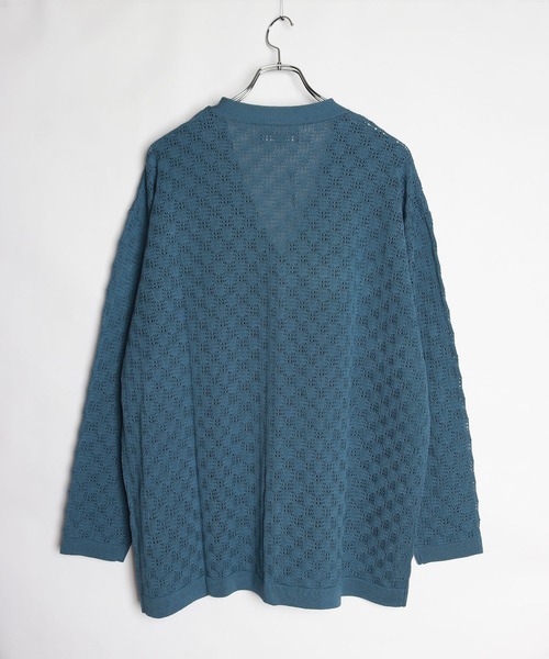 「WESTSEA」 「cathy’s closet」カーディガン S グリーン メンズ_画像5