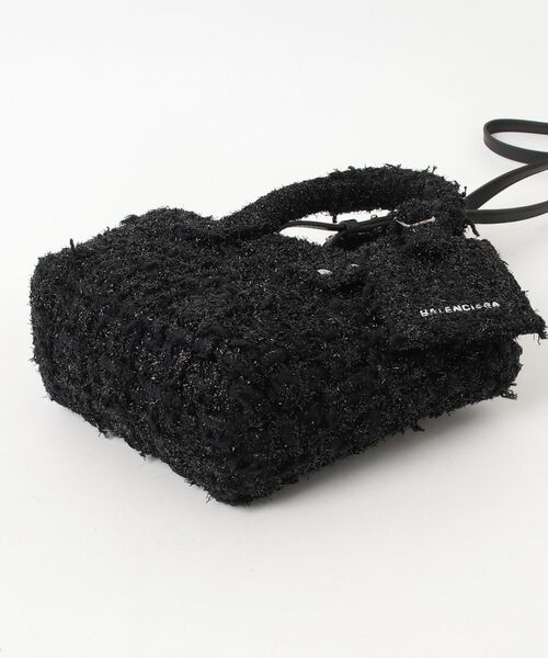 BALENCIAGA（バレンシアガ） ビストロ XXS ツイード2WAYバッグ