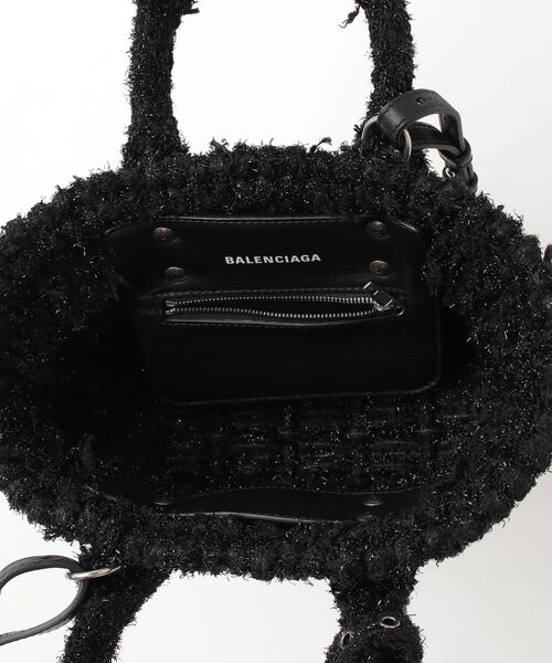 BALENCIAGA（バレンシアガ） ビストロ XXS ツイード2WAYバッグ