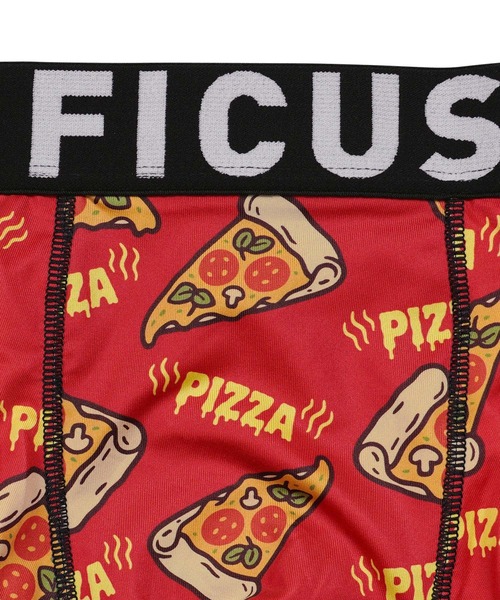 FICUS（フィークス） ボクサーパンツ Hot Pizza メンズ ボクサーパンツ