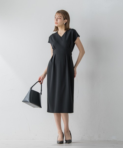 「ketty」 半袖ワンピース S ネイビー レディース_画像3