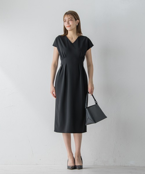 「ketty」 半袖ワンピース S ネイビー レディース_画像5
