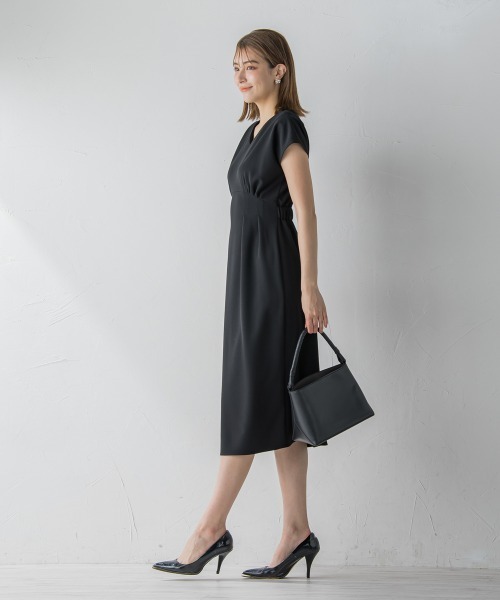 「ketty」 半袖ワンピース S ネイビー レディース_画像6