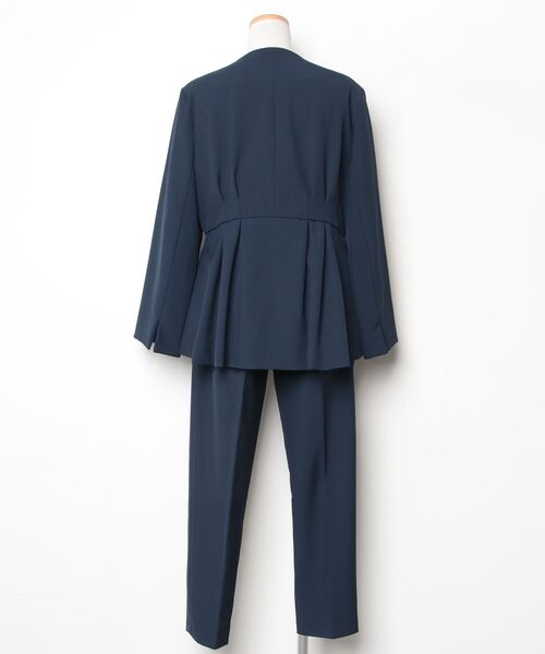 「RUIRUE BOUTIQUE」 セットアップ LL ネイビー レディース_画像2