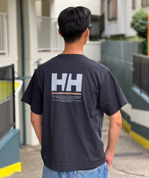 HELLY HANSEN レディースシャツ　新品未使用 HELLY HANSEN（ヘリーハンセン） tシャツ 「HELLY HANSEN」S/S HH Line