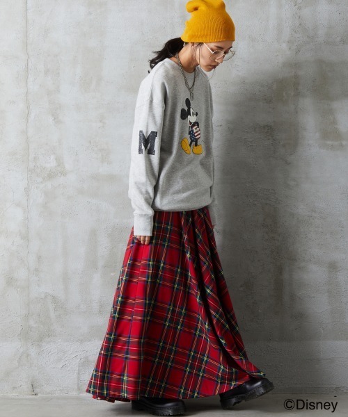 「GEVS.」 「SMILELAND」ロングスカート L レッド レディース_画像9