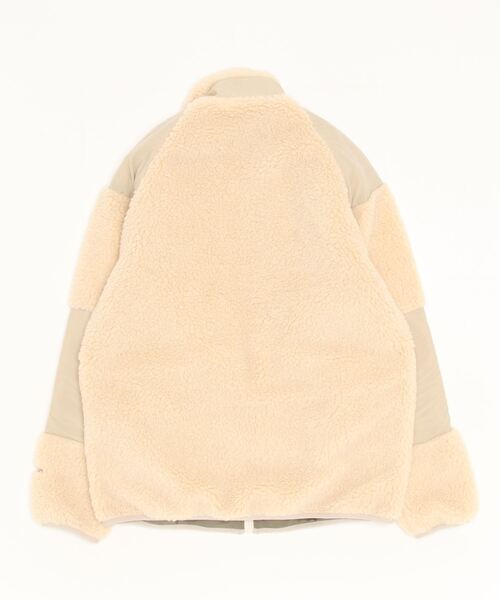 【美品】WOOLRICH ウールリッチ　ブルゾン　ベージュ　スタジャン　S WOOLRICH（ウールリッチ） ブルゾン S ライトベージュ レディース