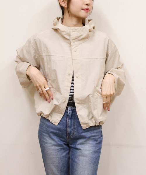ブルゾン ジャンバー ORCIVAL/オーシバル　フーデッドライトアウター　HOODED LIGHT OUTER　OR-A0778 NCK レディースの画像
