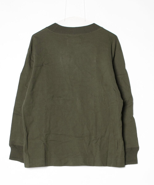 MHL.（エムエイチエル） 長袖Tシャツ MEDIUM カーキ メンズ : ZOZOTOWN 