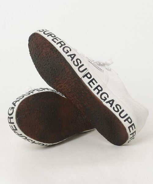 「SUPERGA」 ローカットスニーカー 24.0cm ホワイト レディース_画像3