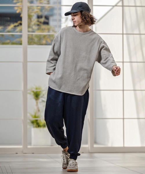 CAMBIO（カンビオ） パンツ mp14752-サテンライクドレープリブパンツ