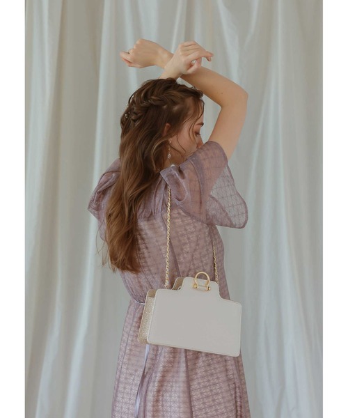 「Dorry Doll」 半袖ワンピース MEDIUM ブルー レディース_画像3