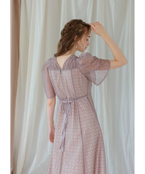 「Dorry Doll」 半袖ワンピース MEDIUM ブルー レディース_画像5