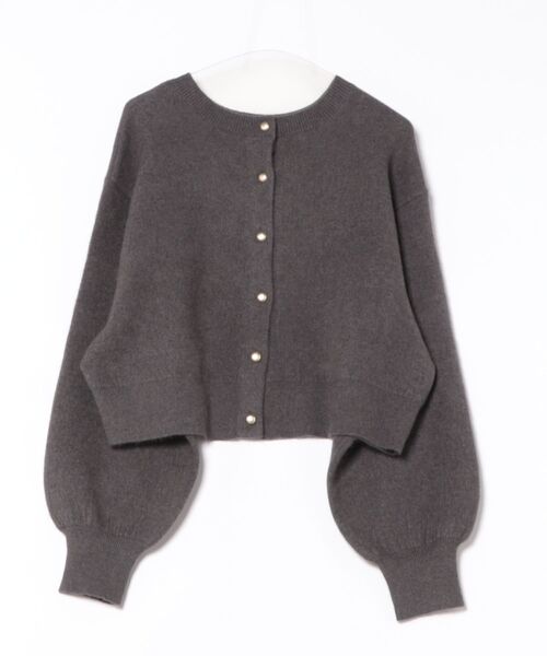 未使用 Ameri VINTAGE グリッターショートニットカーディガン 美品 Ameri VINTAGE - アメリヴィンテージ グリッターシアードッキング