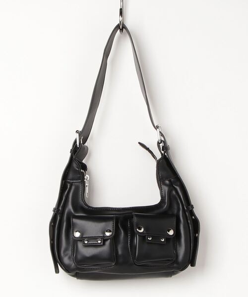 「SHAGGIE」 トートバッグ FREE ブラック レディース_画像2