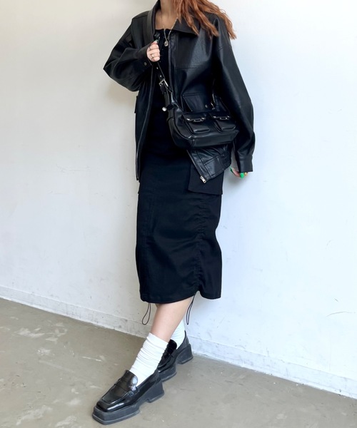 「SHAGGIE」 トートバッグ FREE ブラック レディース_画像8