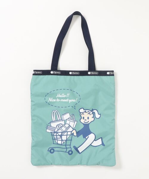 「LeSportsac」 トートバッグ FREE グリーン レディースの画像