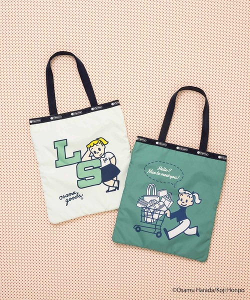 「LeSportsac」 トートバッグ FREE グリーン レディースの画像