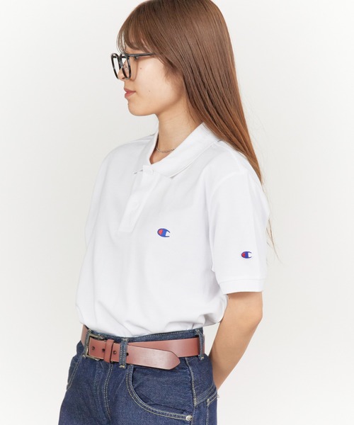 グッチ☆ロゴ半袖シャツ　ポロシャツ ワッペン　エンブレム　トップス　ボーダー　S カプリ (L) 60%OFF／半袖ポロシャツ 春夏 メンズ ボーダー エンブレム