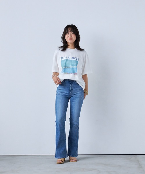 YANUK（ヤヌーク） ジーンズ デニム デニムパンツ ブーツカット”SHANNY