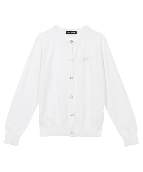 Rady ビジューボタンカーディガン 新品未使用 MARY QUANT（マリークヮント） カーディガン マリークワント ビジュー