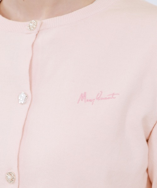MARY QUANT（マリークヮント） カーディガン マリークワント ビジュー