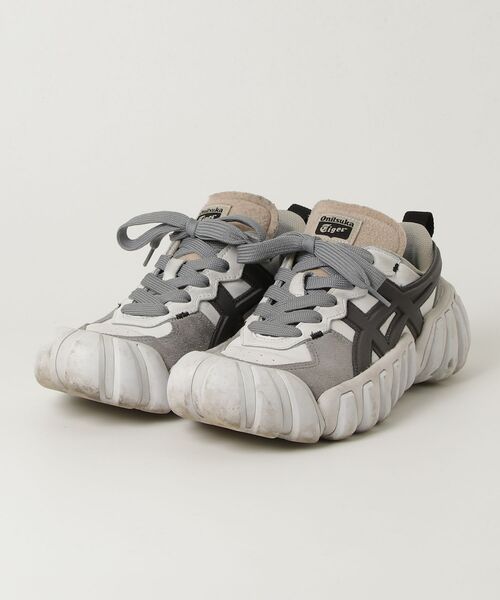 【新品未使用品】Onitsuka Tiger グレー スニーカー Onitsuka Tiger（オニツカタイガー） ローカットスニーカー 28