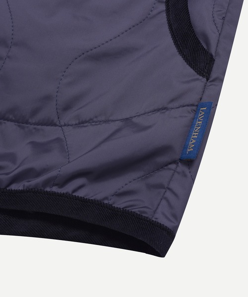 「LAVENHAM」 ベスト 10 ネイビー レディース_画像3