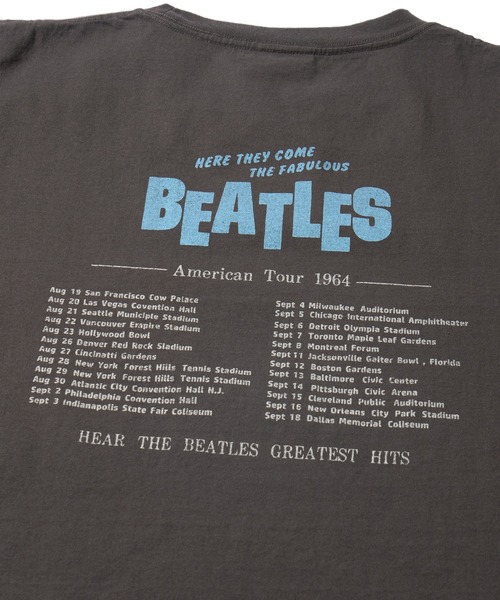 The Beatles tシャツ 半袖 「THE BEATLES/ザ ビートルズ」ツアー