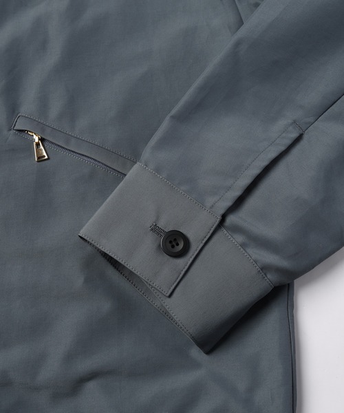 ブルゾン アウター Front Pleated Zip Up Blouson メンズの画像