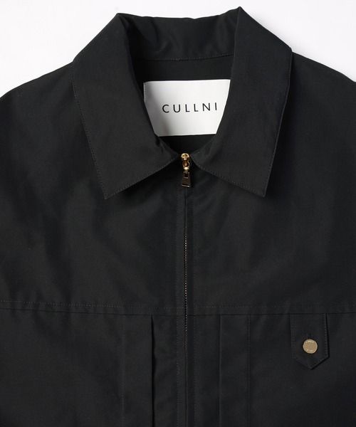 ブルゾン アウター Front Pleated Zip Up Blouson メンズの画像