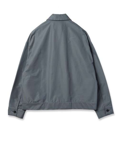 ブルゾン アウター Front Pleated Zip Up Blouson メンズの画像