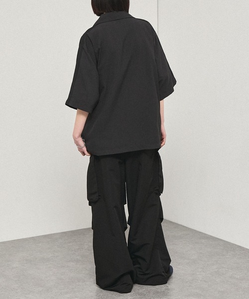 ジャージ 「Alfred Alex」Oversized Zip-Up Track Jacket / サイド