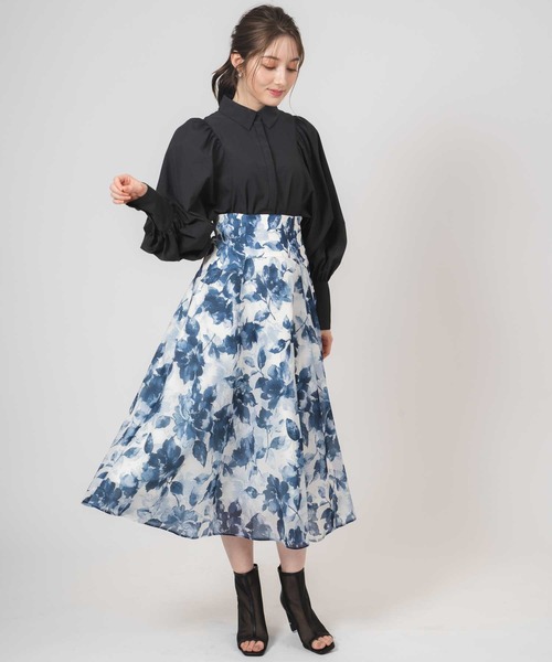 「NOELA」 長袖シャツ フリー ブラック レディース_画像7