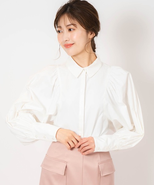 「NOELA」 長袖シャツ フリー ブラック レディース_画像8
