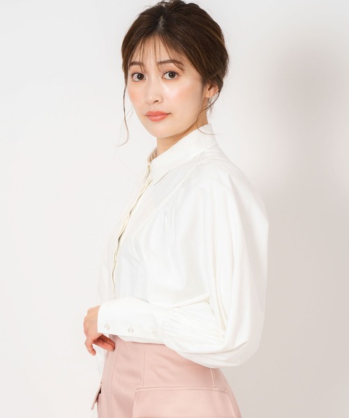 「NOELA」 長袖シャツ フリー ブラック レディース_画像10